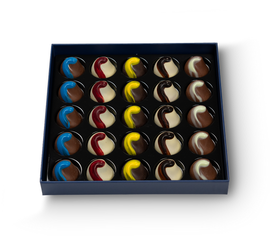 Coffret Bleu Nuit 25 pralines
