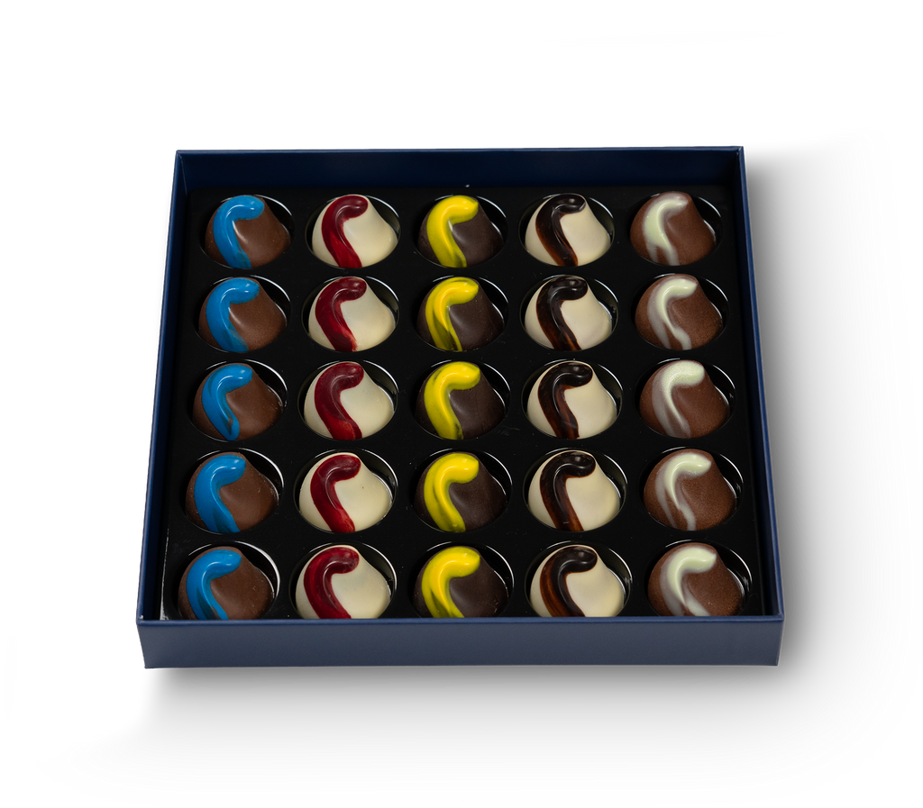 Coffret Bleu Nuit 25 pralines