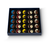 Coffret Bleu Nuit 25 pralines