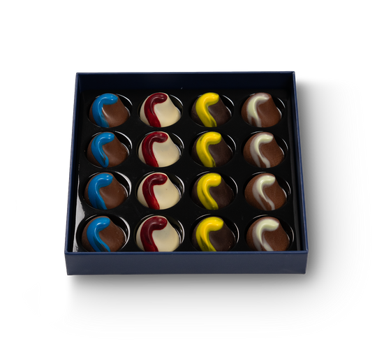 Coffret Bleu Nuit 16 pralines