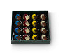 Coffret Vert Forêt 16 pralines