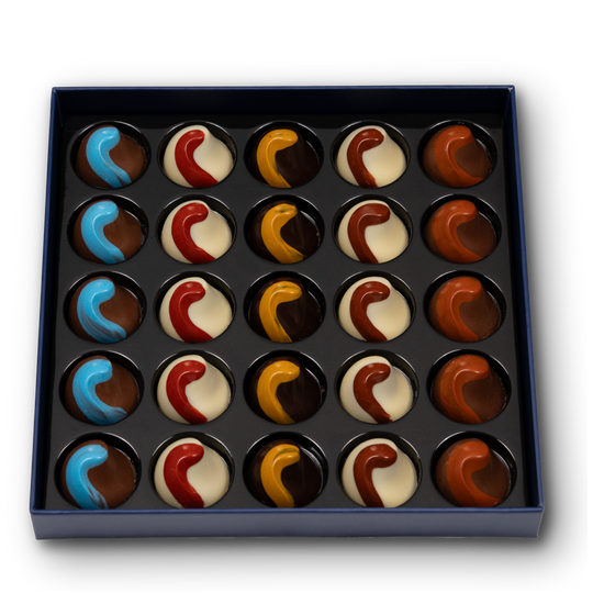 Coffret Bleu Nuit 25 pralines